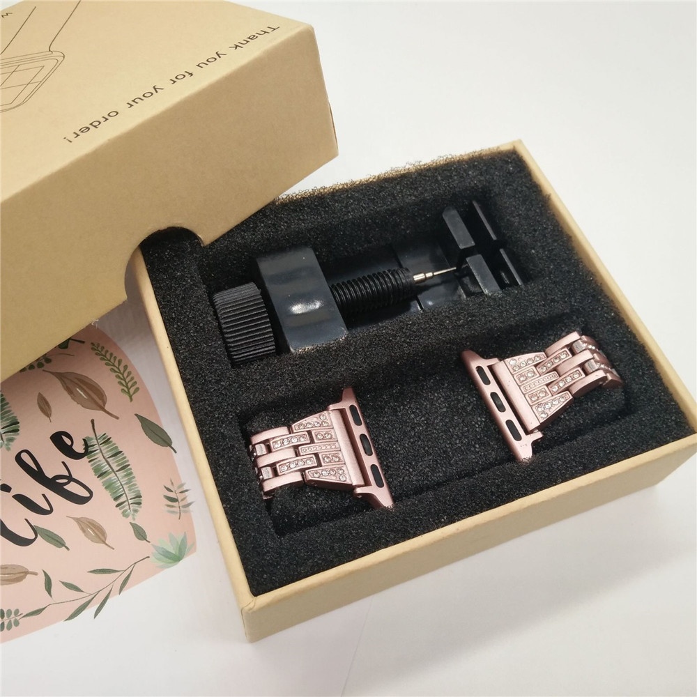 Smart Watch Case Brown Paper Watch Strap Box Smart Watch Case Brown Paper Watch Strap Box