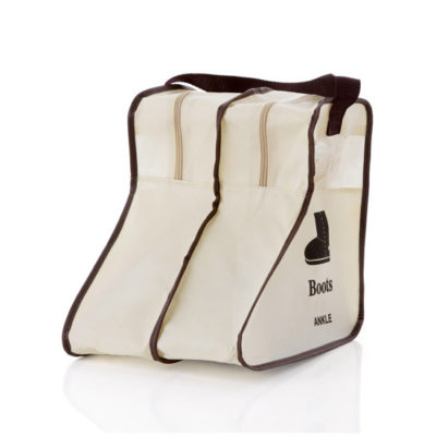 Travel boots bag with zipper closure for high heels Travel boots bag with zipper closure for high heels
