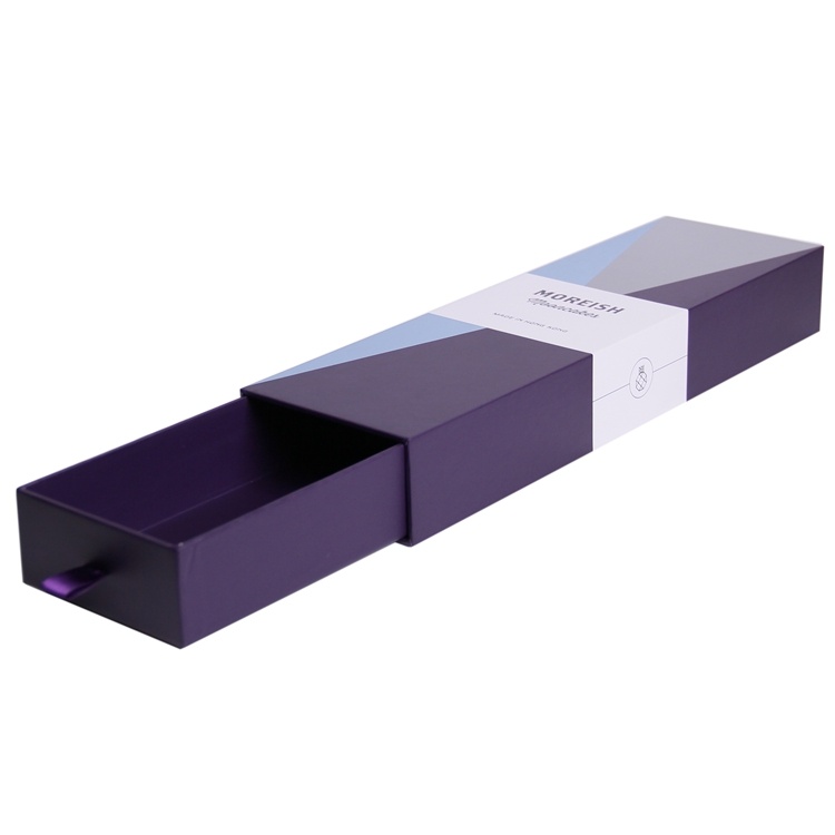 Custom luxury rectangle drawer style paper box Custom luxury rectangle drawer style paper box
