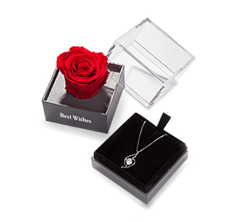Acrylic flower box for preserved roses jewelry boxes Acrylic flower box for preserved roses jewelry boxes