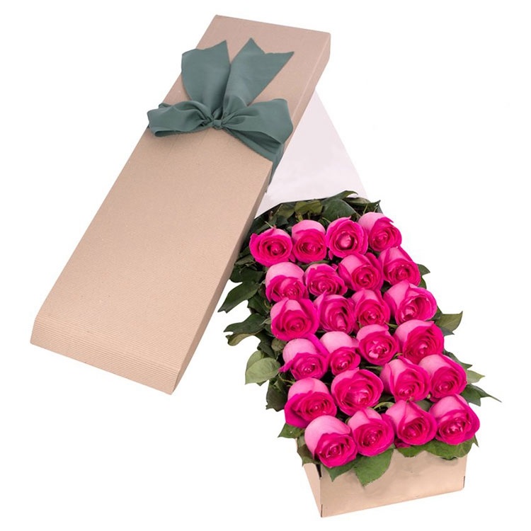 Valentine’s day flower paper gift box with lid and bottom Valentine’s day flower paper gift box with lid and bottom