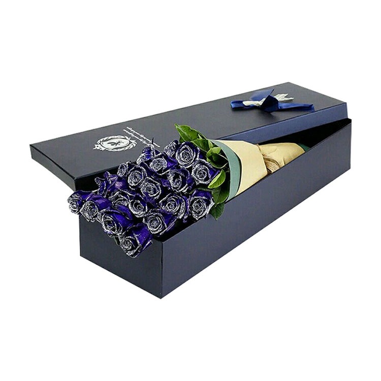 Valentine’s day flower paper gift box with lid and bottom Valentine’s day flower paper gift box with lid and bottom