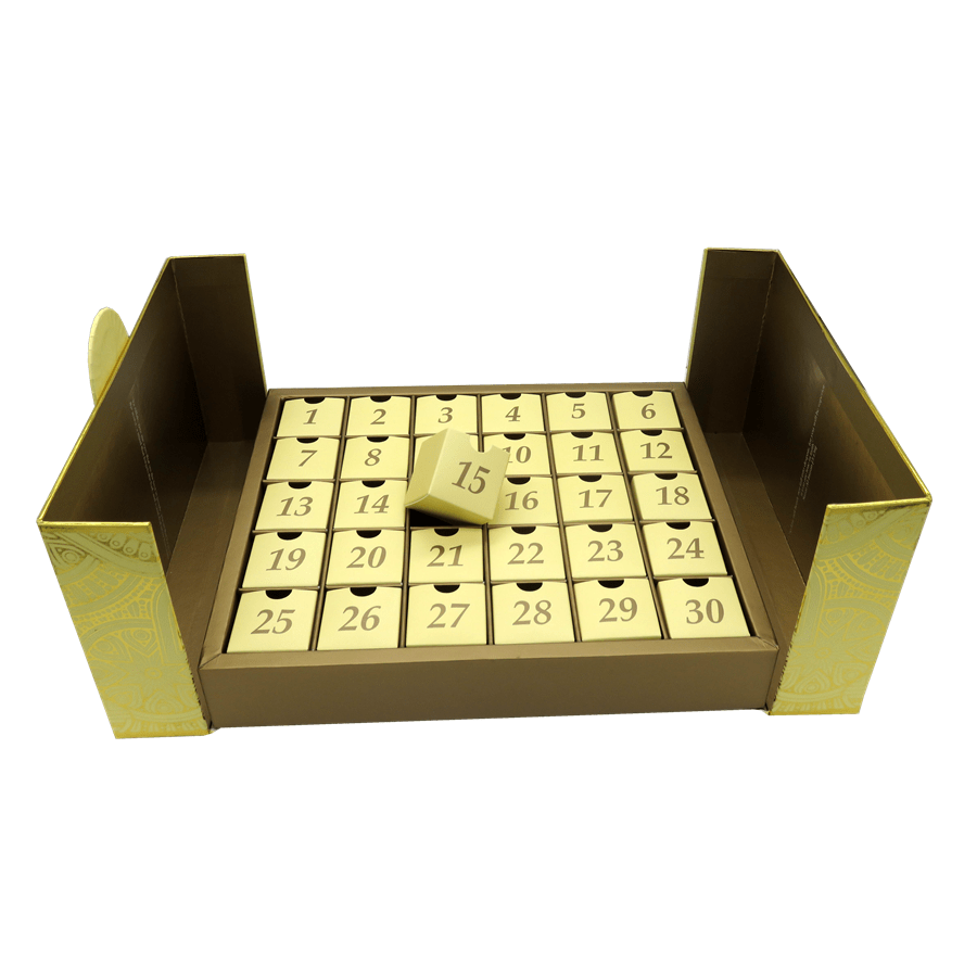 Various size drawer advent calendar cosmetic gift box Various size drawer advent calendar cosmetic gift box