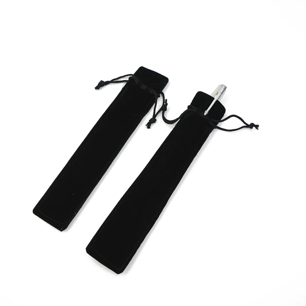 Velvet drawstring pouch bag for pen Velvet drawstring pouch bag for pen