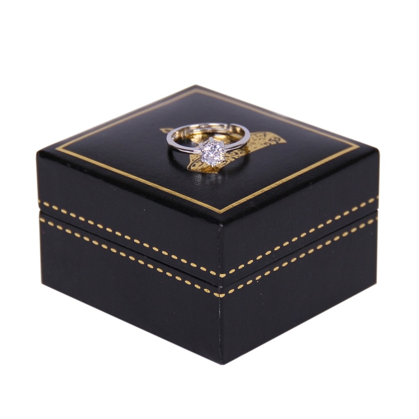 Vintage Jewelry Couple Wedding Ring Packaging Box Vintage Jewelry Couple Wedding Ring Packaging Box