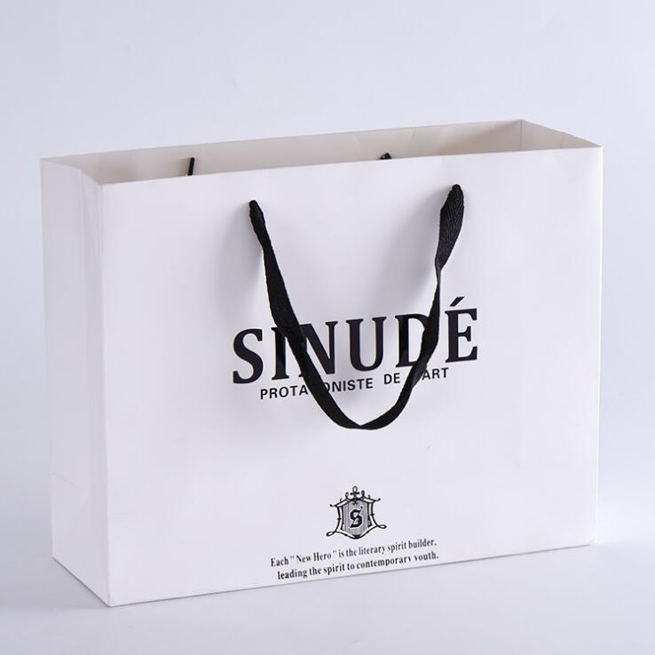 Customized kraft paper shopping bag Customized kraft paper shopping bag