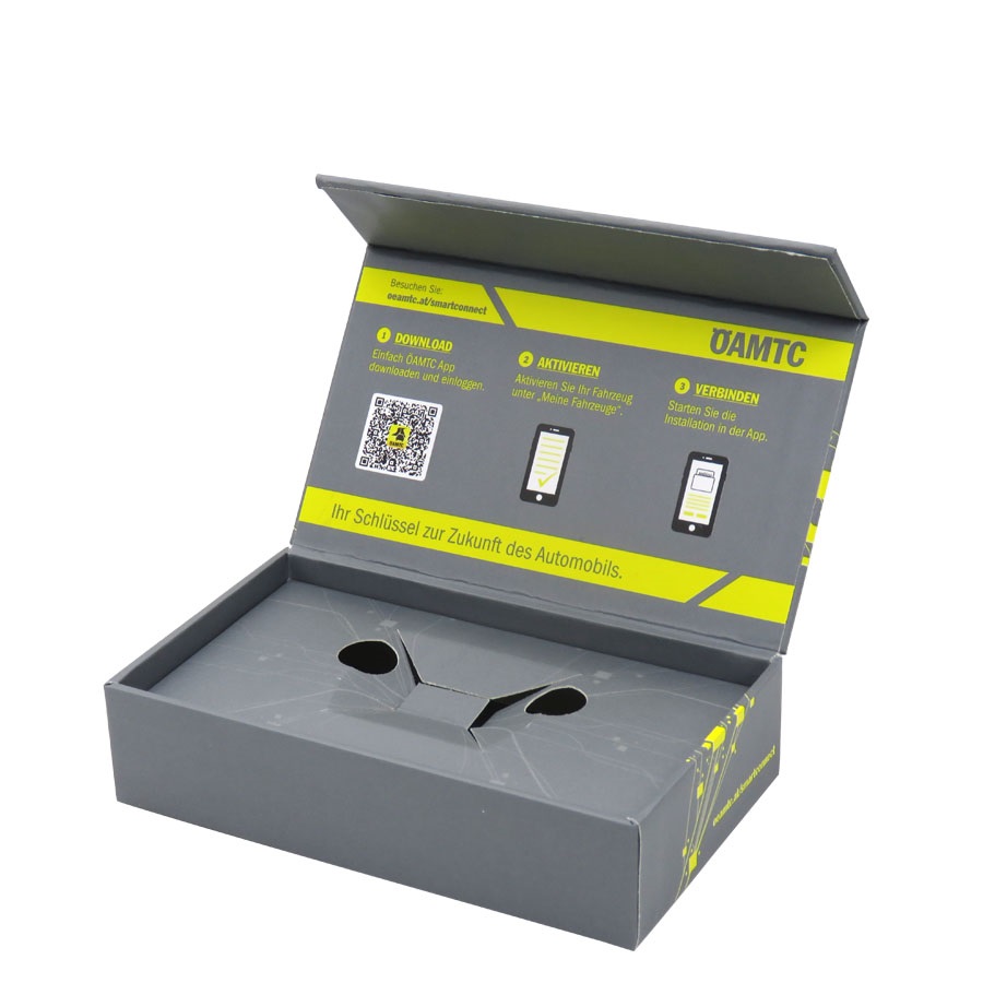 White Magnetic Electronic Product Packaging Box White Magnetic Electronic Product Packaging Box