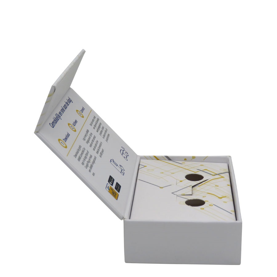 White Magnetic Electronic Product Packaging Box White Magnetic Electronic Product Packaging Box
