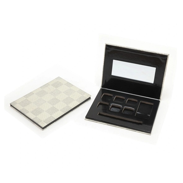 Eye shadow packaging magnetic paper cardboard box with Wholesale Empty Eyeshadow Packaging Magnetic Paper Cardboard Box with Mirror-katady.com