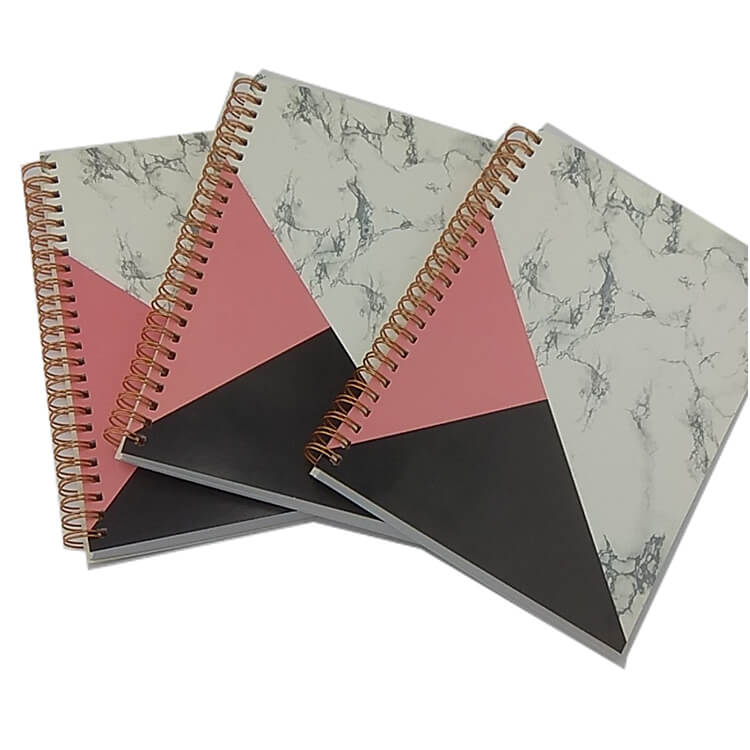 Wholesale low MOQ A5 size regular spiral notebook Wholesale low MOQ A5 size regular spiral notebook