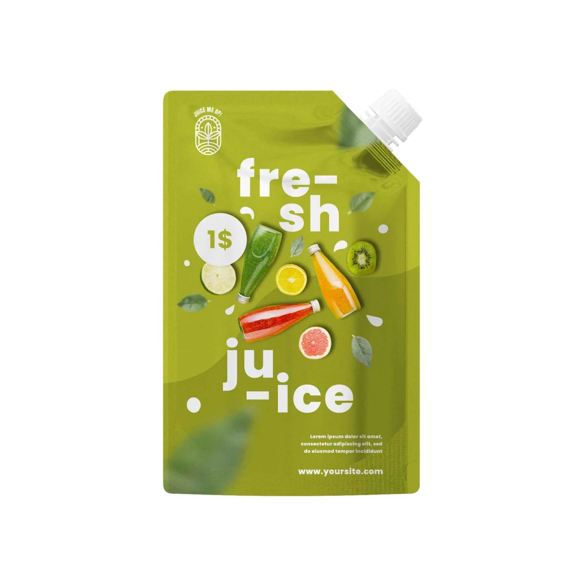 Custom-Shaped Spout Packaging Pouch Custom-Shaped Spout Packaging Pouch