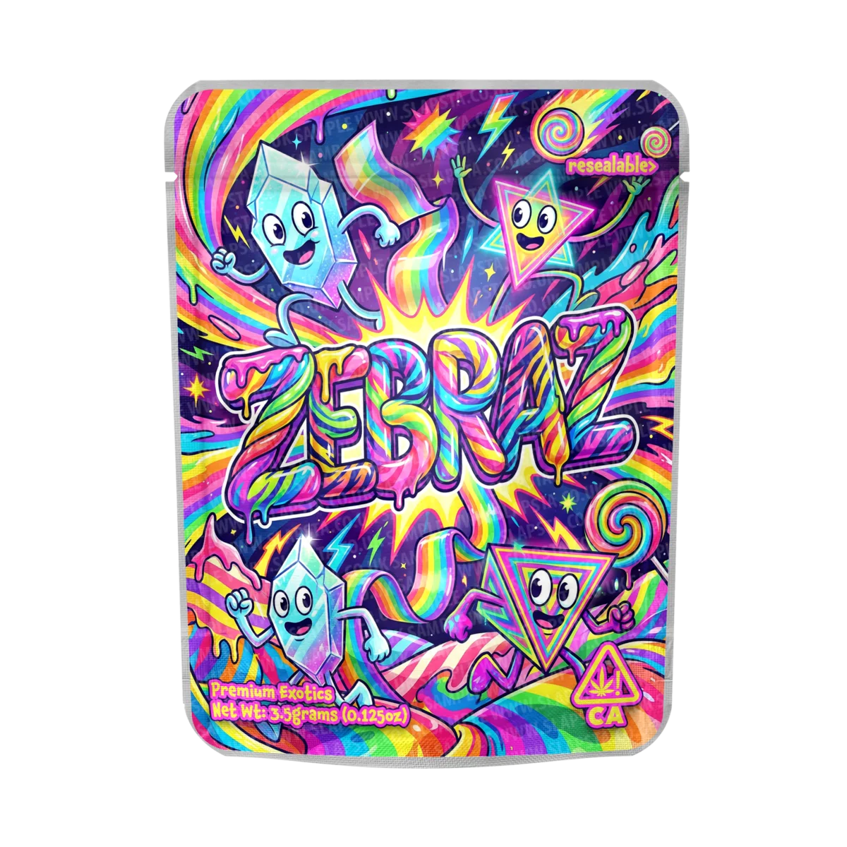 Zebraz Mylar Sticker Packs Zebraz Mylar Sticker Packs