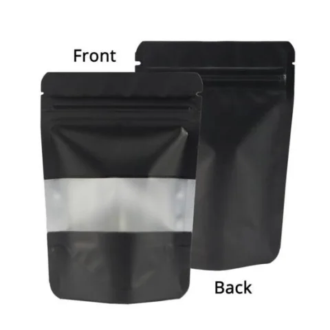 Smell-Proof Mylar Stand-Up Zipper Pouch