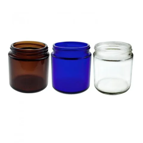 Custom Empty Glass Bottle with Child-Resistant Cap