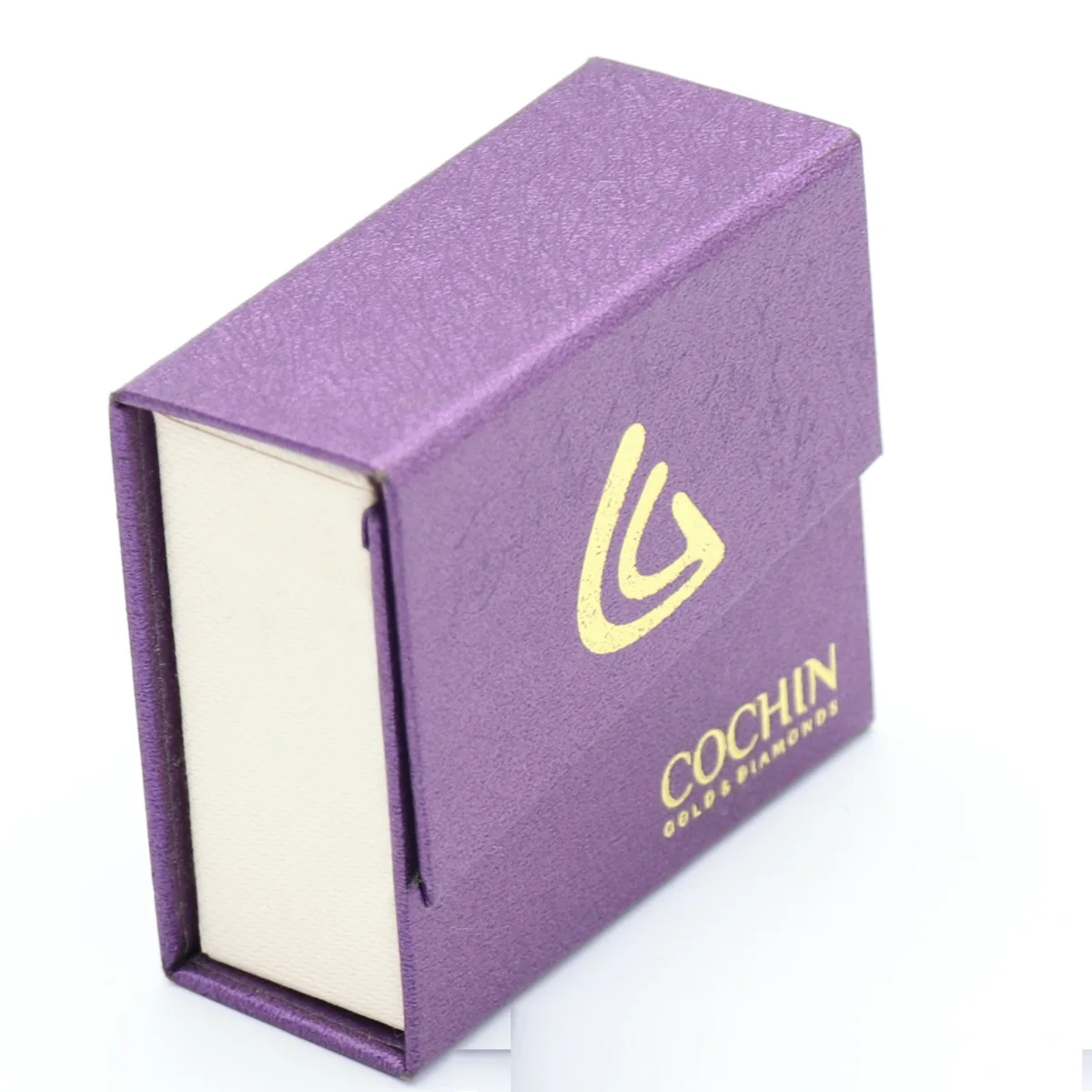 Textured Paper Magnetic Jewelry Box