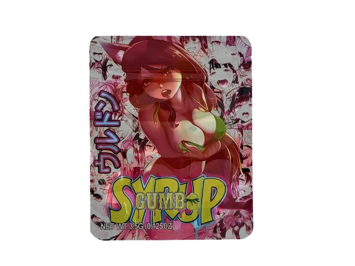 Syrup 3.5g Mylar Bags Gumbo Syrup 3.5g Mylar Bags Gumbo