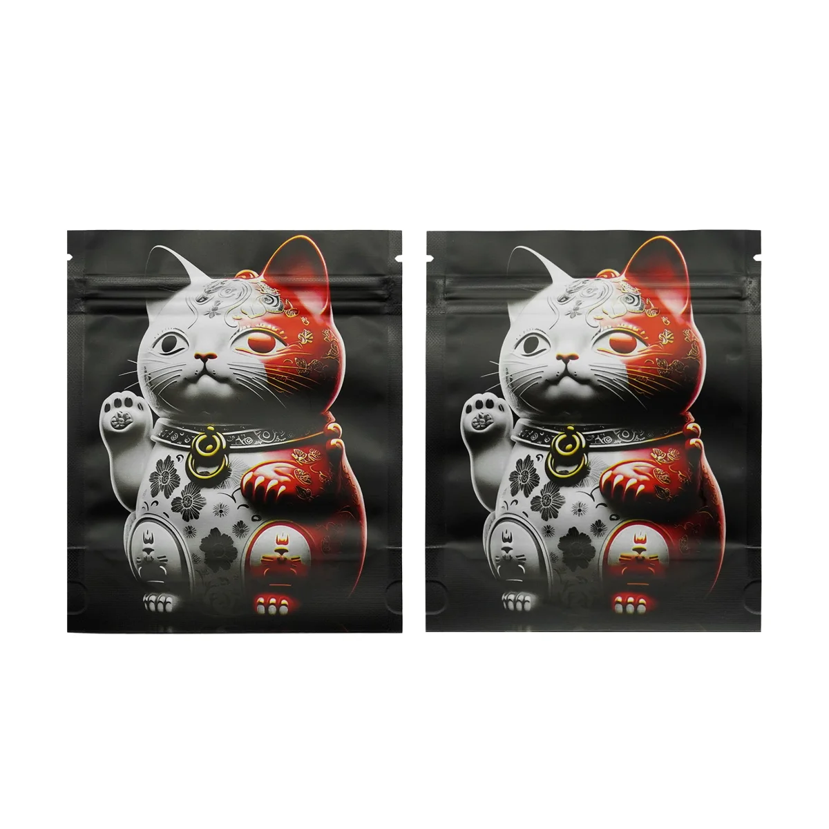 Matte Mystic Design Smell-Proof Mylar Stand-Up Bag Matte Mystic Design Smell-Proof Mylar Stand-Up Bag