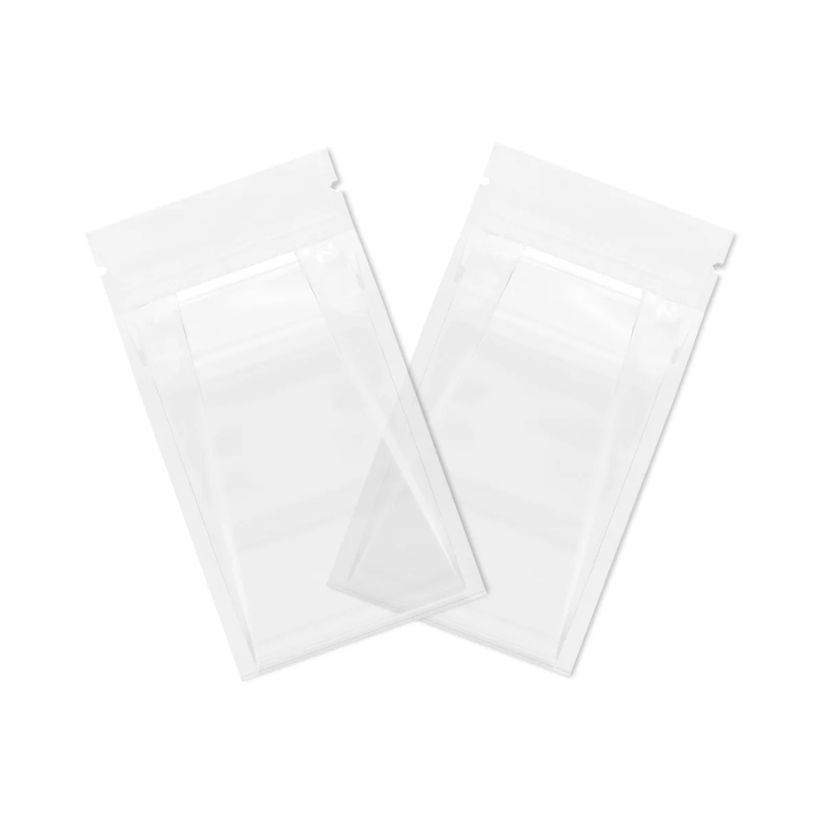 Custom Clear Side-Gusset Stand-Up Zipper Bag Custom Clear Side-Gusset Stand-Up Zipper Bag