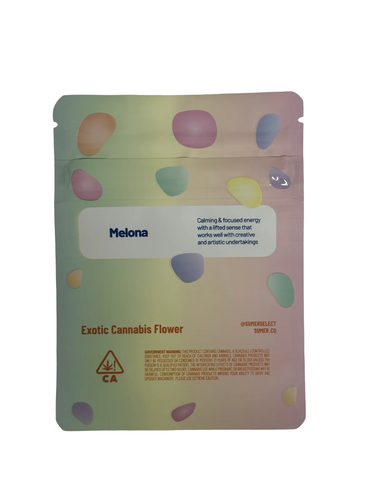 Melona Mylar Bags 3.5g Sumer Melona Mylar Bags 3.5g Sumer