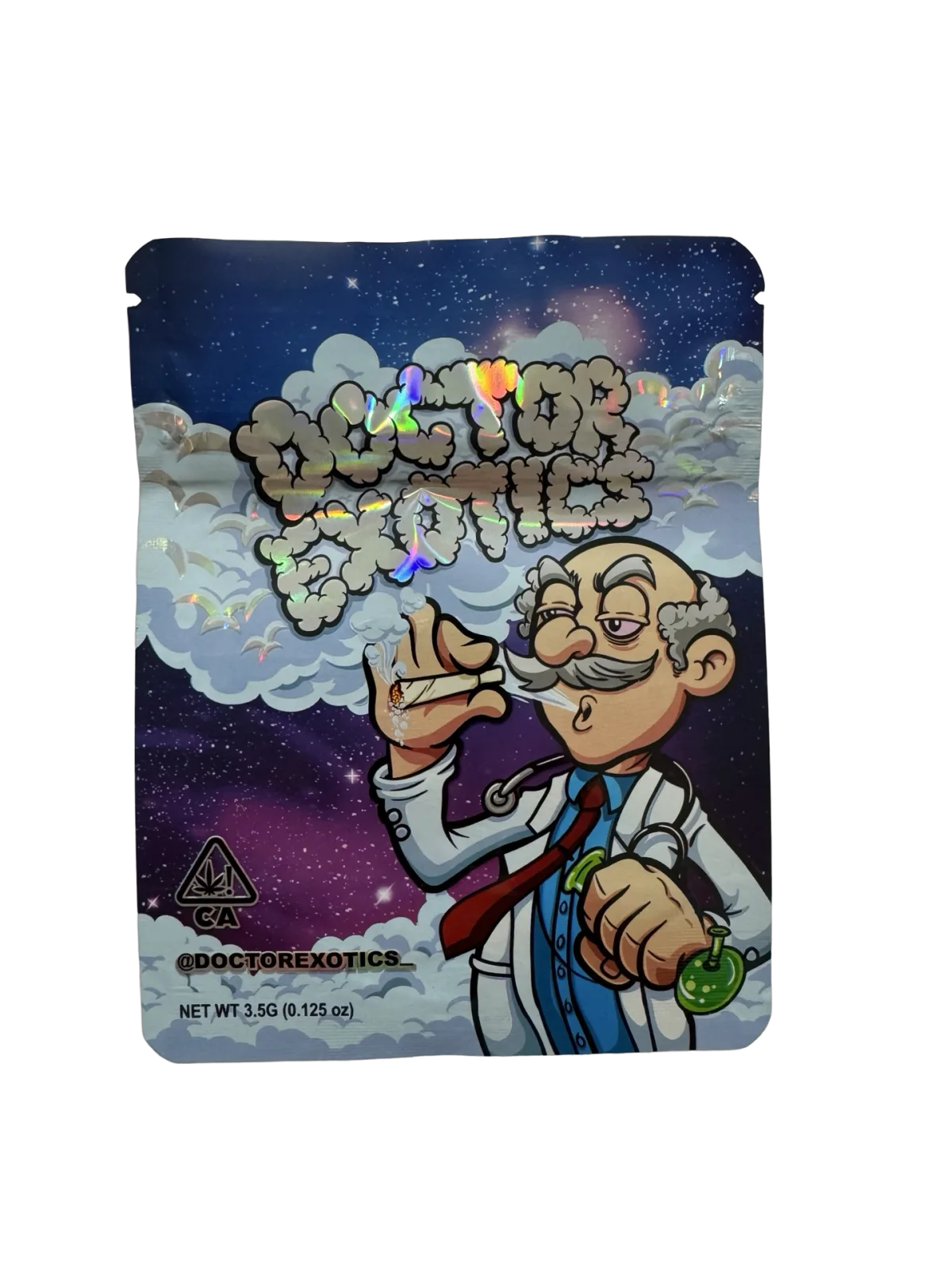 Doctor Exotics (original) Mylar Bags 3.5g Doctor Exotics