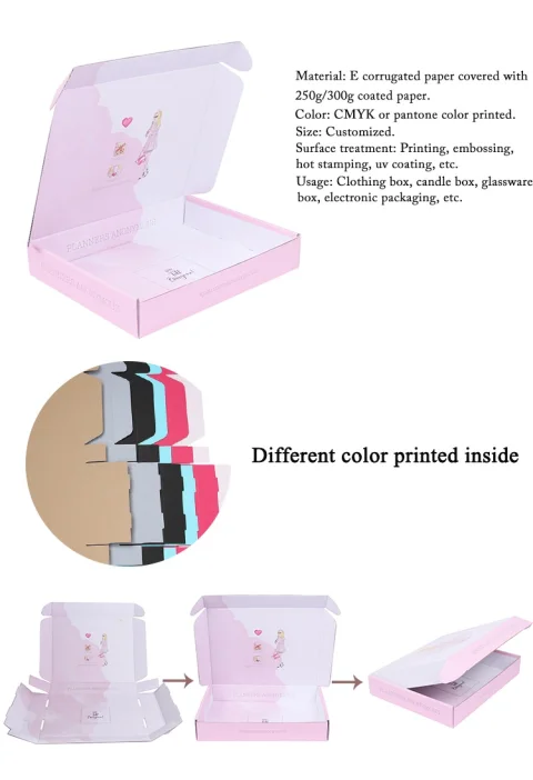 Custom Foldable Corrugated Mailer Box