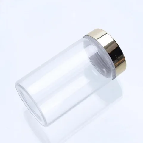 2/4 oz Clear Arch Glass Jar with Child-Resistant Lid