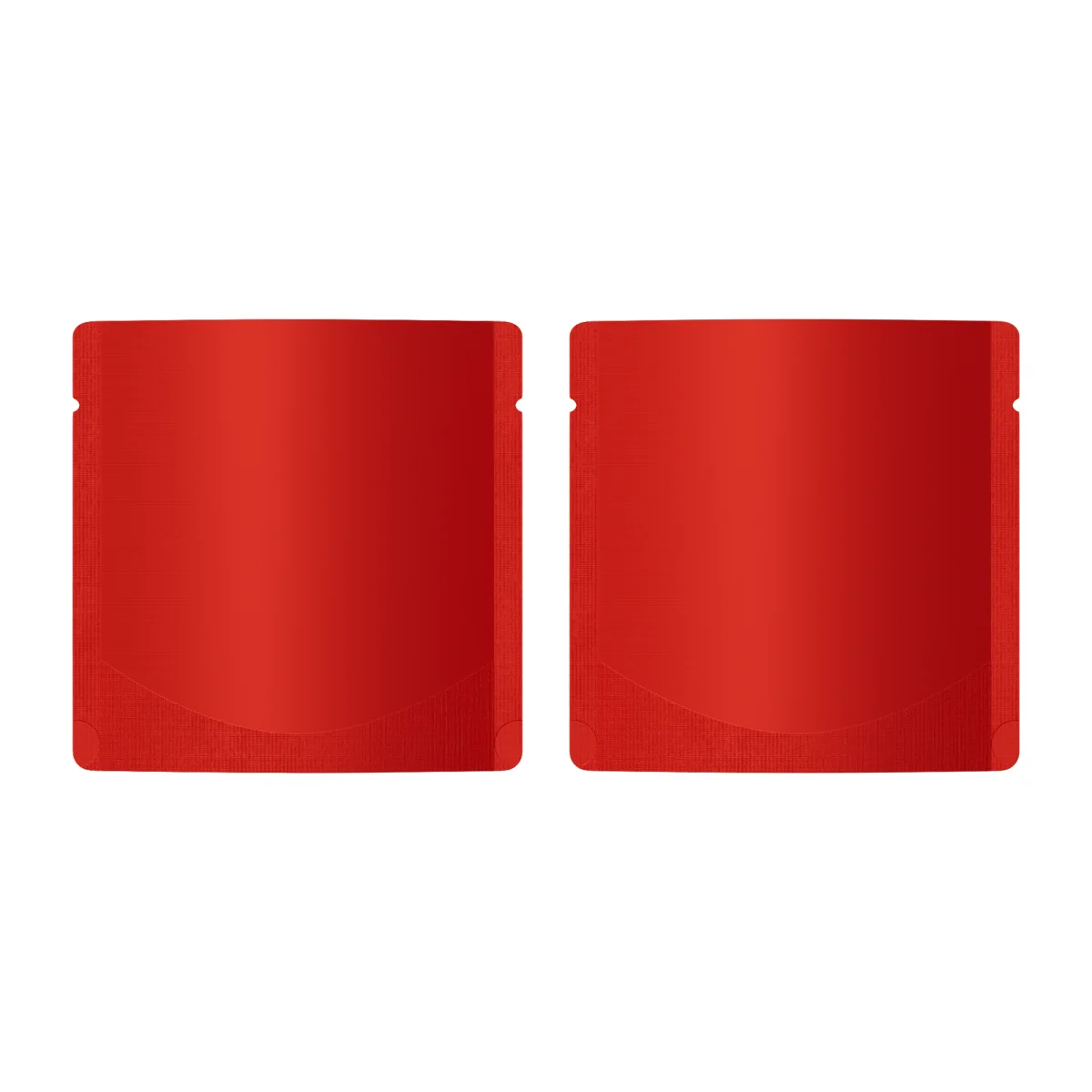 Matte Rose Red Square Aluminum Stand-Up Bag Matte Rose Red Square Aluminum Stand-Up Bag