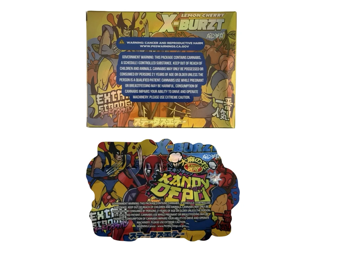 Lemon Cherry X-Burzt 3.5g Mylar Bags & Boxes Kandy Depo Lemon Cherry X-Burzt 3.5g Mylar Bags & Boxes Kandy Depo