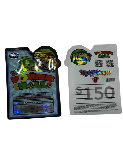 Power Ball Mylar Bags 3.5g High Tolerance