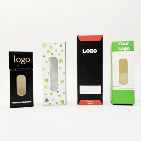 Custom Paper Drawer Packaging Box for Vape Cartridges