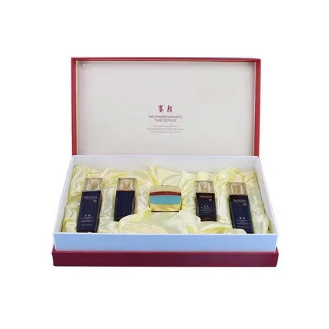 Cosmetic Packaging Box with Metal Lock