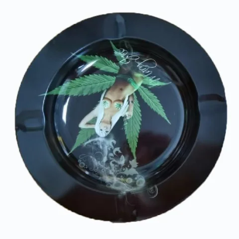 Custom Logo 138 mm Tin Ashtray