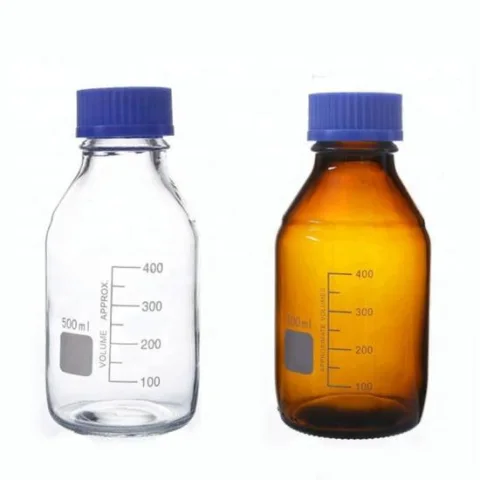Child-Resistant Amber Glass Jar