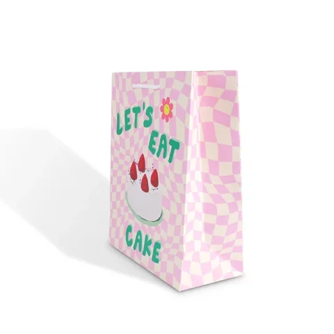 Custom Art Paper Shopping Bag with Printed Logo