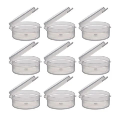 Custom PP Flip-Top Storage Jars, 3/5/10 ml