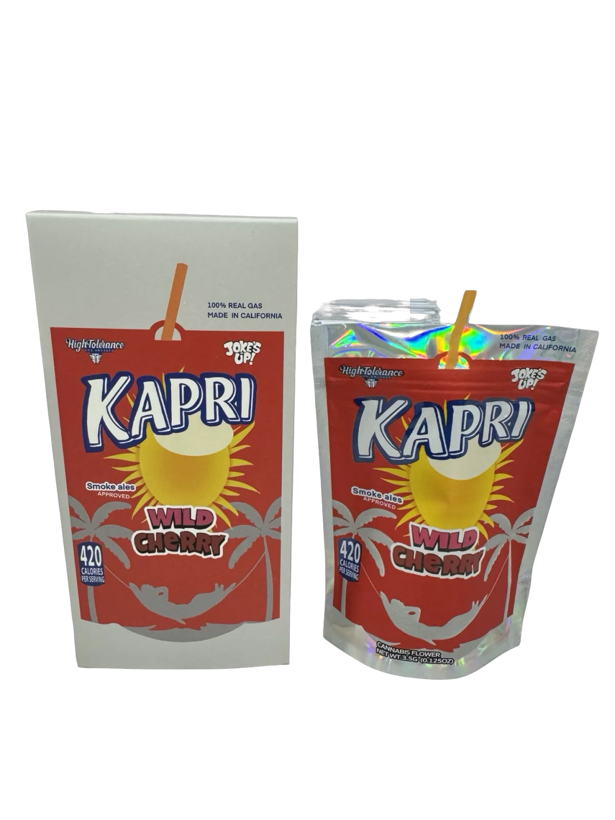 Wild Cherry Kapri 3.5g Mylar Bags & Boxes High Tolerance Wild Cherry Kapri 3.5g Mylar Bags & Boxes High Tolerance