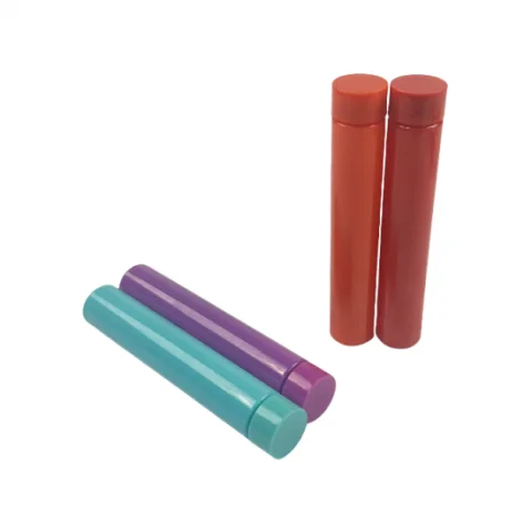 Custom 22.5×130 mm PET Push-Down Packaging Tube