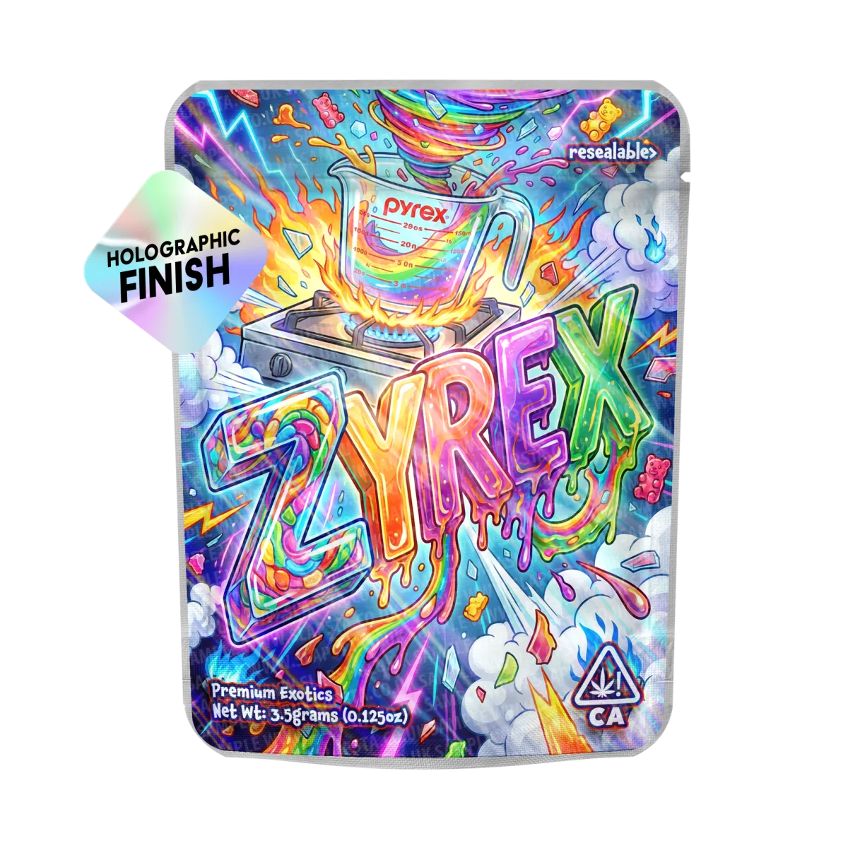 Zyrex Mylar Sticker Packs Zyrex Mylar Sticker Packs