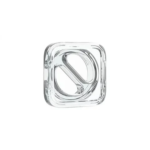 9 ml Square Dual-Compartment Child-Resistant Glass Jar