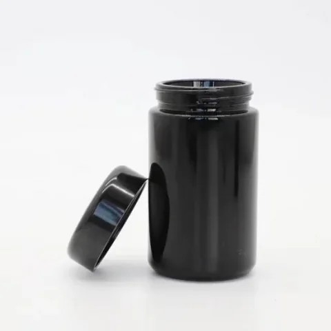 100-500 ml Violet Round Glass Concentrate Jar