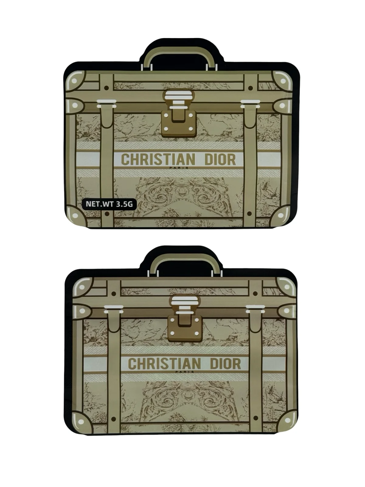 Designer 3.5g Mylar Bags (matte) Designer 3.5g Mylar Bags (matte)