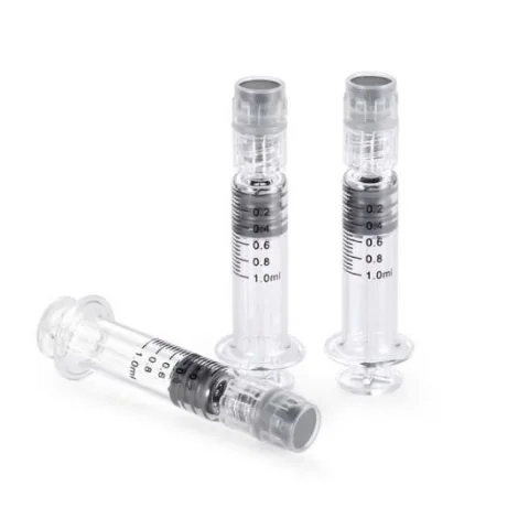 1 ml Long Glass Syringe with Luer Lock Tip
