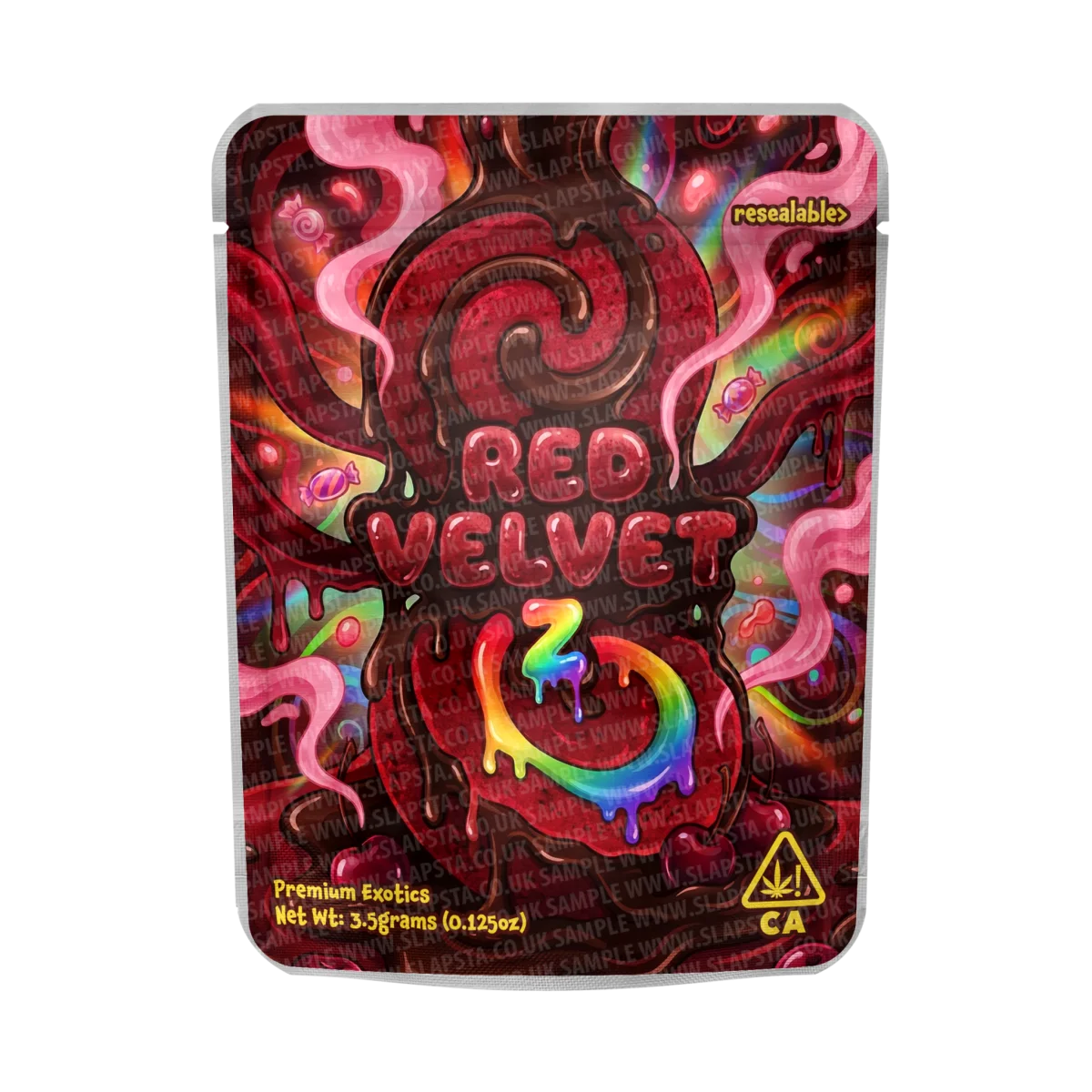 Red Velvet-Z Mylar Sticker Packs Red Velvet-Z Mylar Sticker Packs