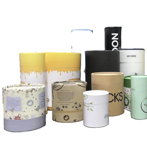 Cardboard Cosmetic Tube Box with EVA Foam Insert