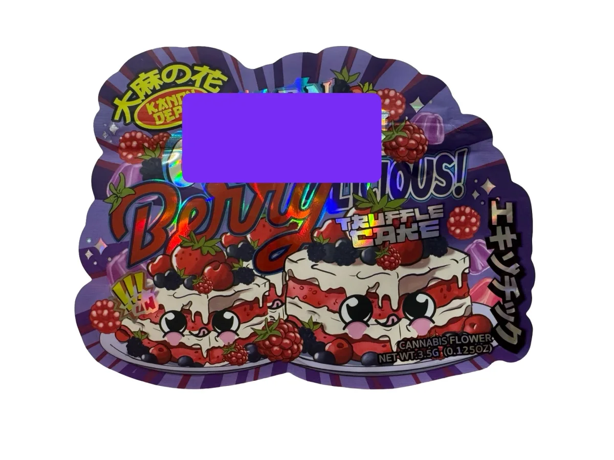 Crunch Berrylicious Truffle Cake Mylar Bags 3.5g Kandy Depo Crunch Berrylicious Truffle Cake Mylar Bags 3.5g Kandy Depo