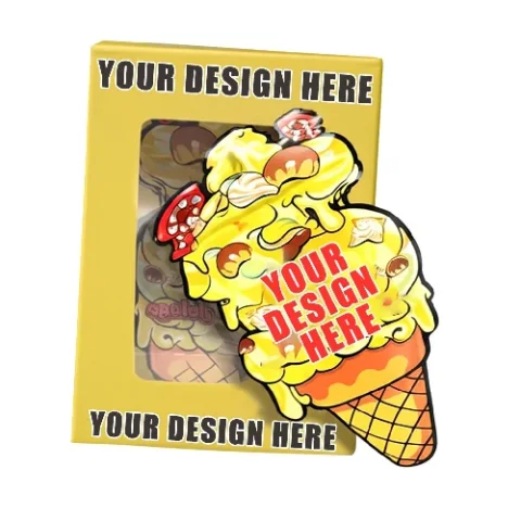 Custom Printed Die-Cut Mylar Bags in 3.5/7/28 g Sizes
