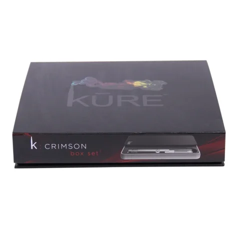 Perfume box with EVA insert and PVC photo slot