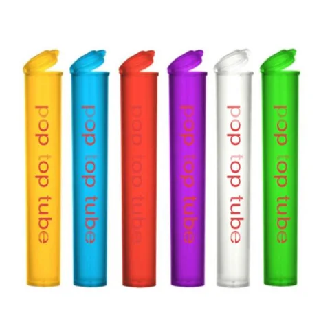 Child-Resistant Plastic Pre-Roll Tube
