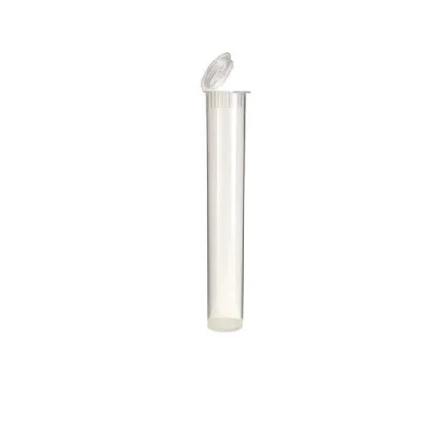 116 mm Child-Resistant Clear PP Pre-Roll Tube