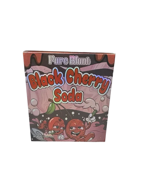 Black Cherry Soda 3.5g Mylar Bags & Boxes Pure Blunt